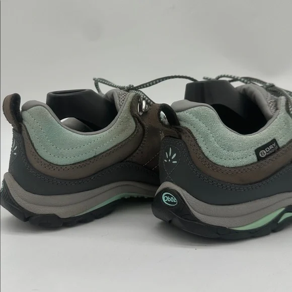 Oboz Sapphire Low B-Dry Waterproof Hiking Shoes Charcoal Beach Glass Size 7.0 - Picture 12 of 16